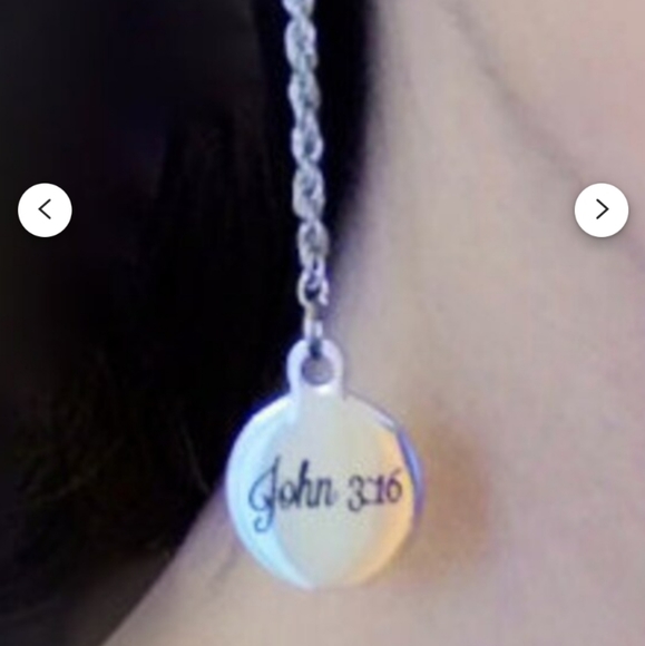 Christian Bible Verse Scripture Earrings - Picture 4 of 4